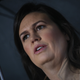 Illustration for article titled Sarah Huckabee Sanders Bravely Emerges From Her Crypt for the 1st White House Press Briefing in 41 Days